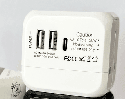 adapateur voyage plugs