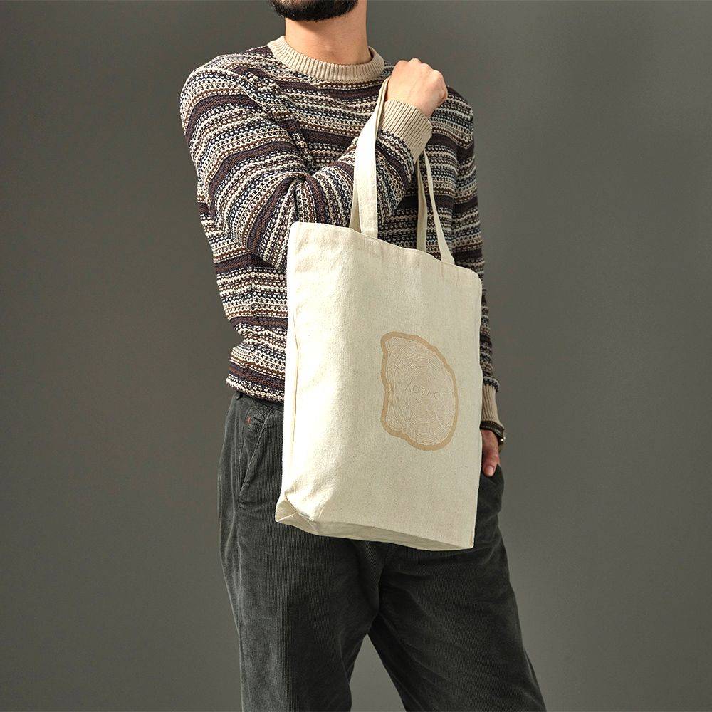 0476137 annapurna shopping bag rcotton 180gsm 65cm handles and gusset 1000
