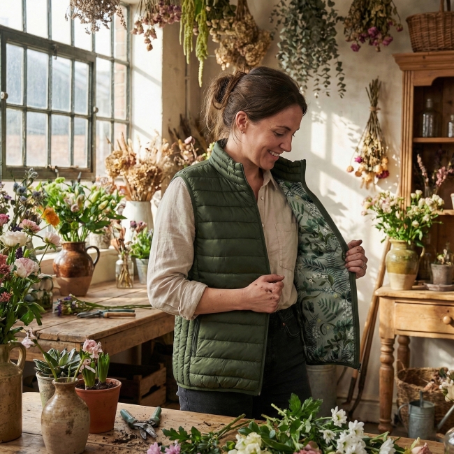 bodywarmer made in europe